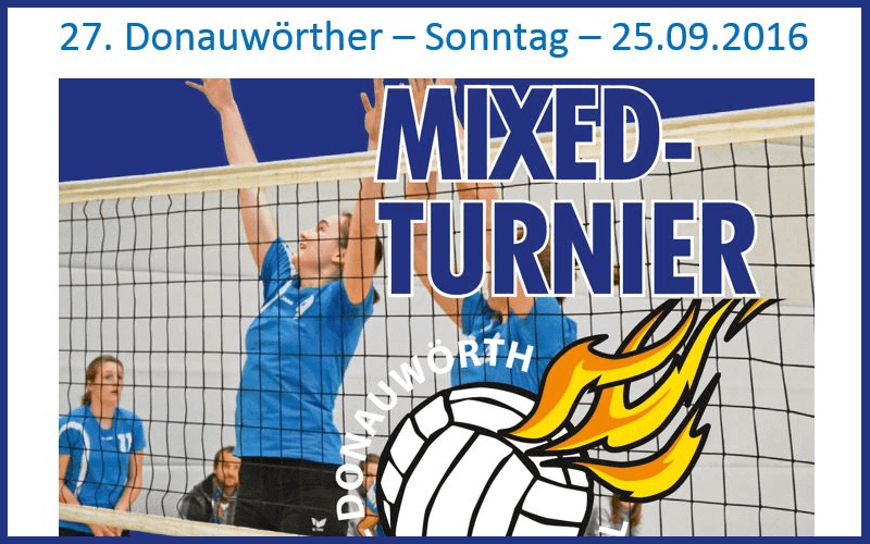 27. Donauwörther Mixed-Turnier