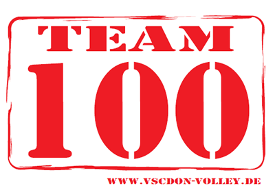 Team 100 Aufkleber