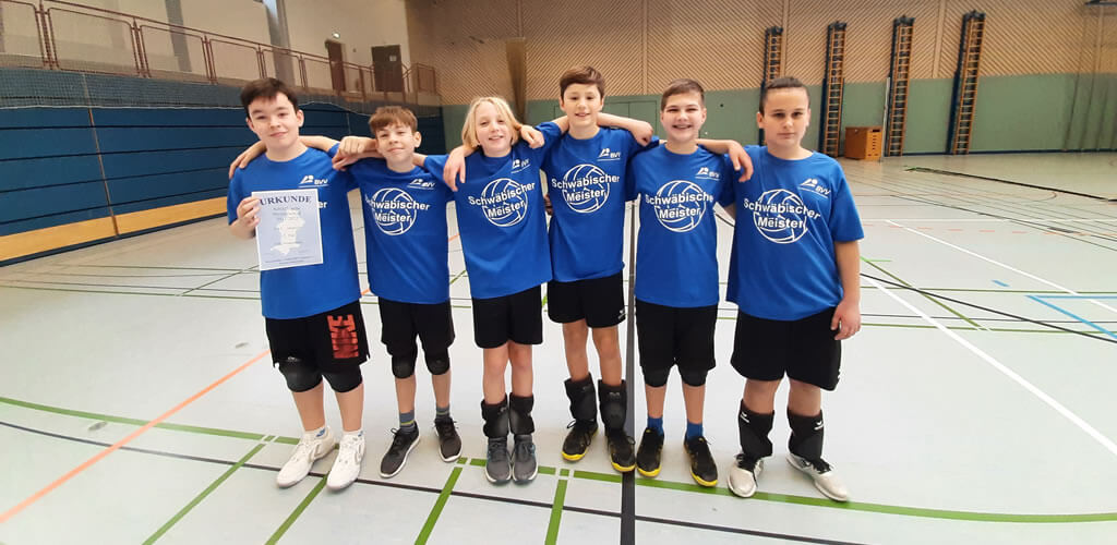 Unsere U14m ist schwäbischer Meister