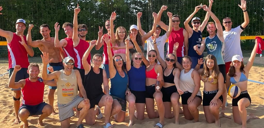 Junge Stadtmeister beim 13. Unger Beachcup